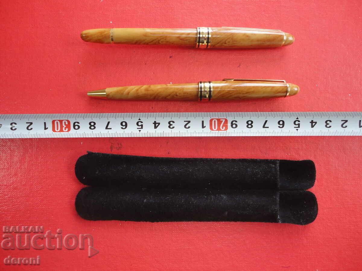 German pen and ball point set 3