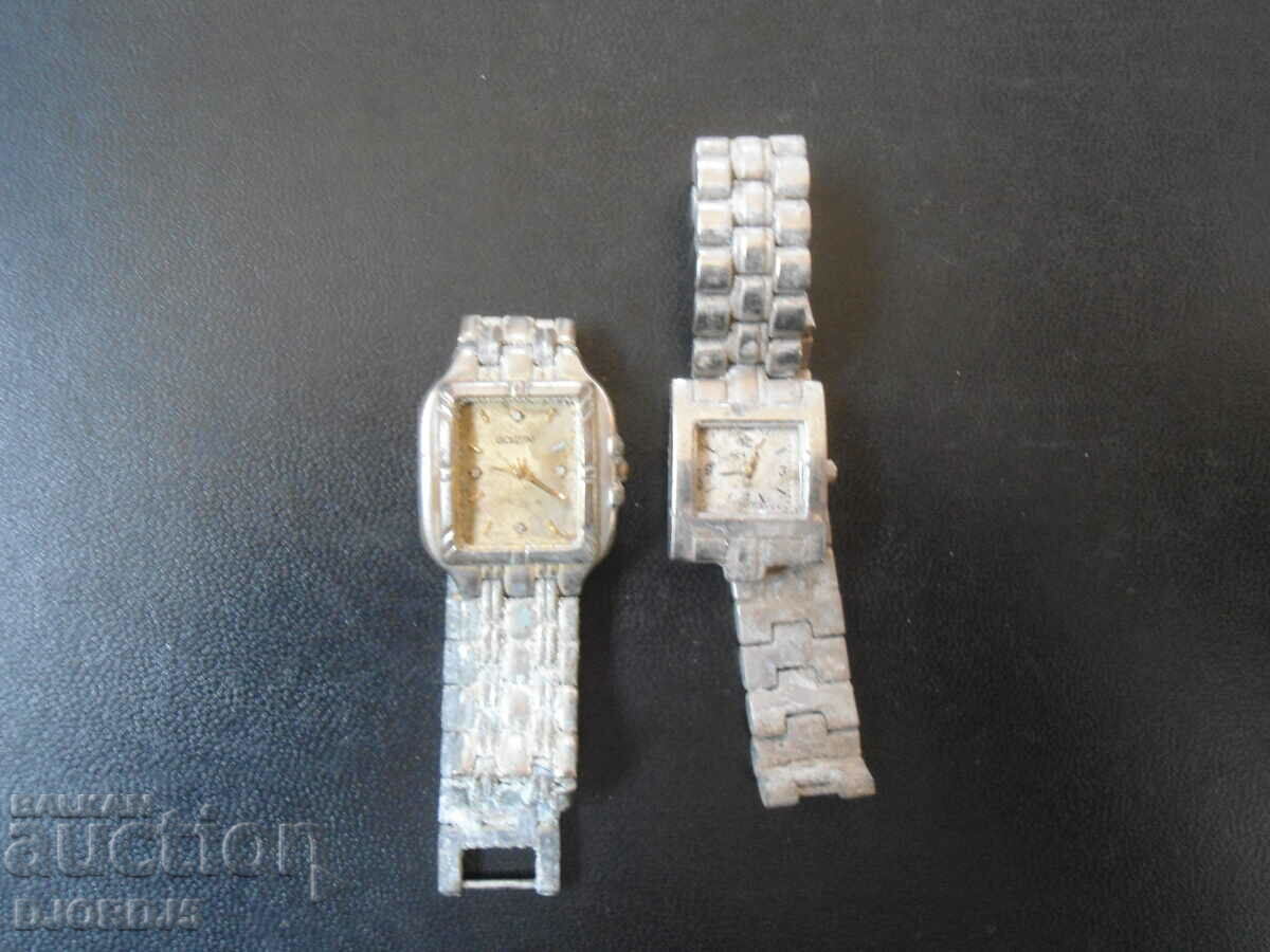 Old wristwatches, 2 pieces