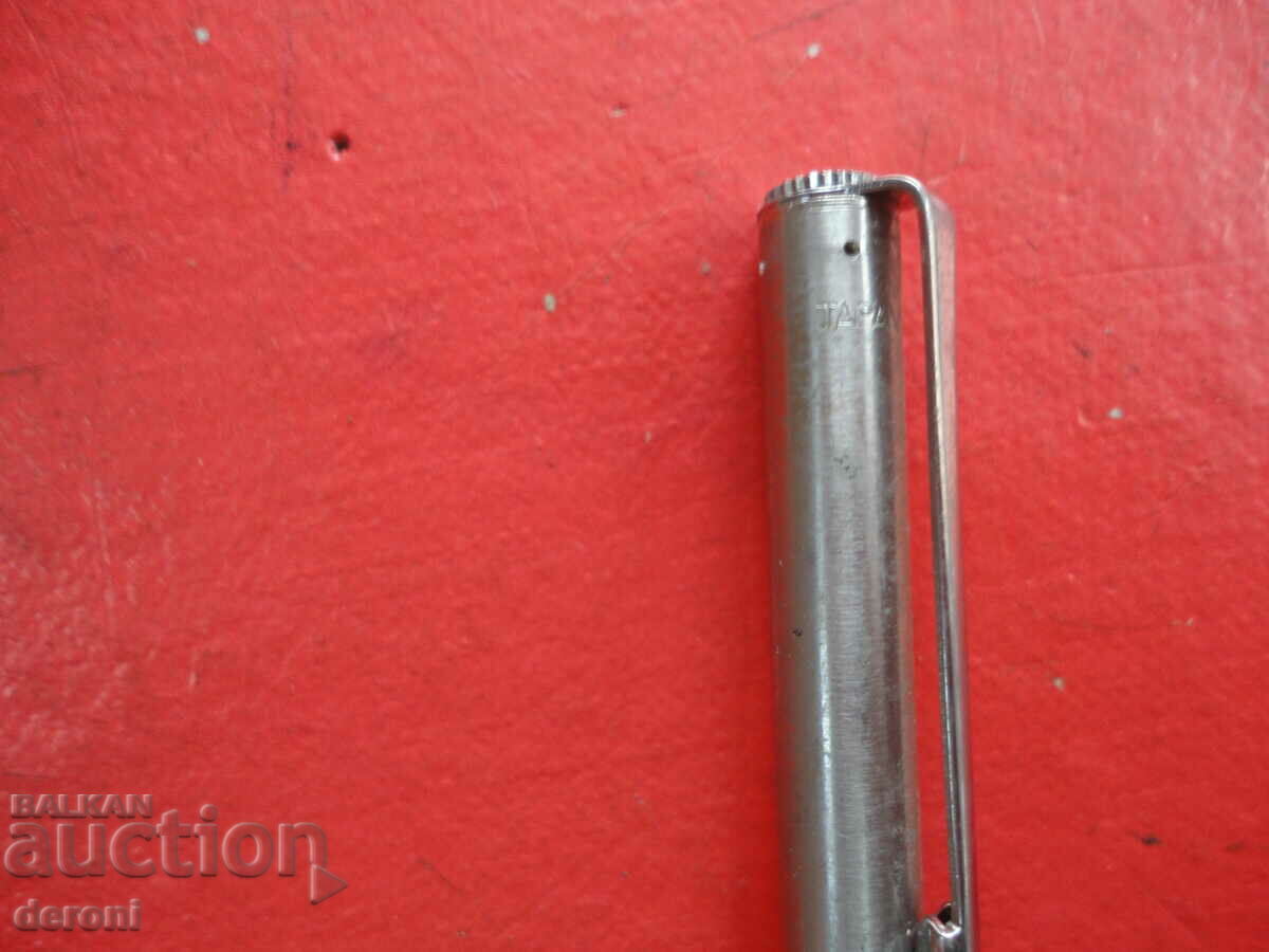 Δημοπρασία Ένας υπέροχος ιαπωνικός μεταλλικός πτυσσόμενος δείκτης Δημοπρασία Ένας υπέροχος ιαπωνικός μεταλλικός πτυσσόμενος δείκτης