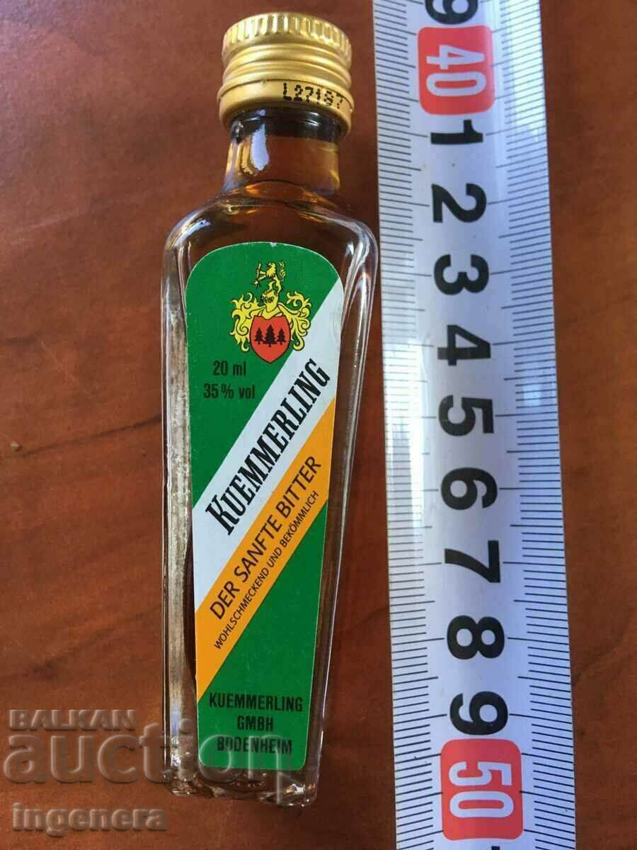 Auction BOTTLE OF SEALED LIQUOR FOR COLLECTION-20 ML- 1987. Auction BOTTLE OF SEALED LIQUOR FOR COLLECTION-20 ML- 1987.