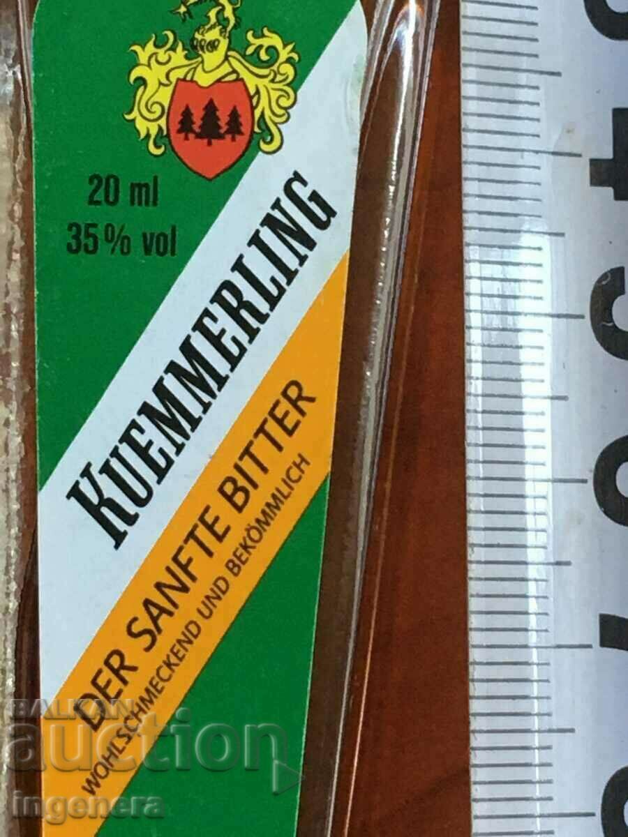 Delivery of BOTTLE OF SEALED LIQUOR FOR COLLECTION-20 ML- 1987. Delivery of BOTTLE OF SEALED LIQUOR FOR COLLECTION-20 ML- 1987.