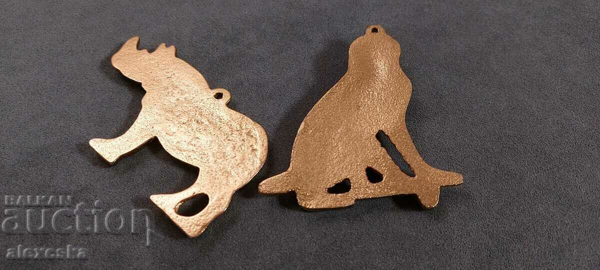 Auction Metal figures of animals Auction Metal figures of animals