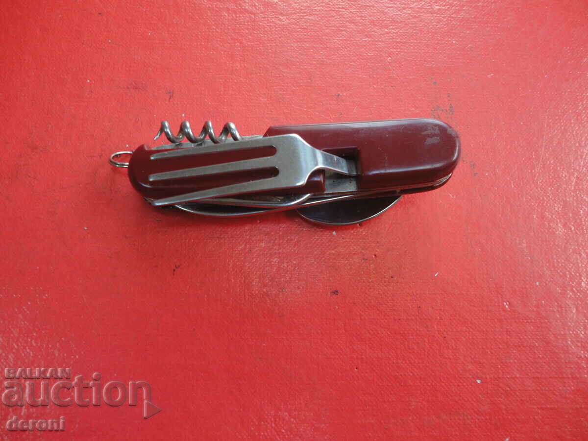 Delivery of Great German tourist knife with fork and spoon Delivery of Great German tourist knife with fork and spoon