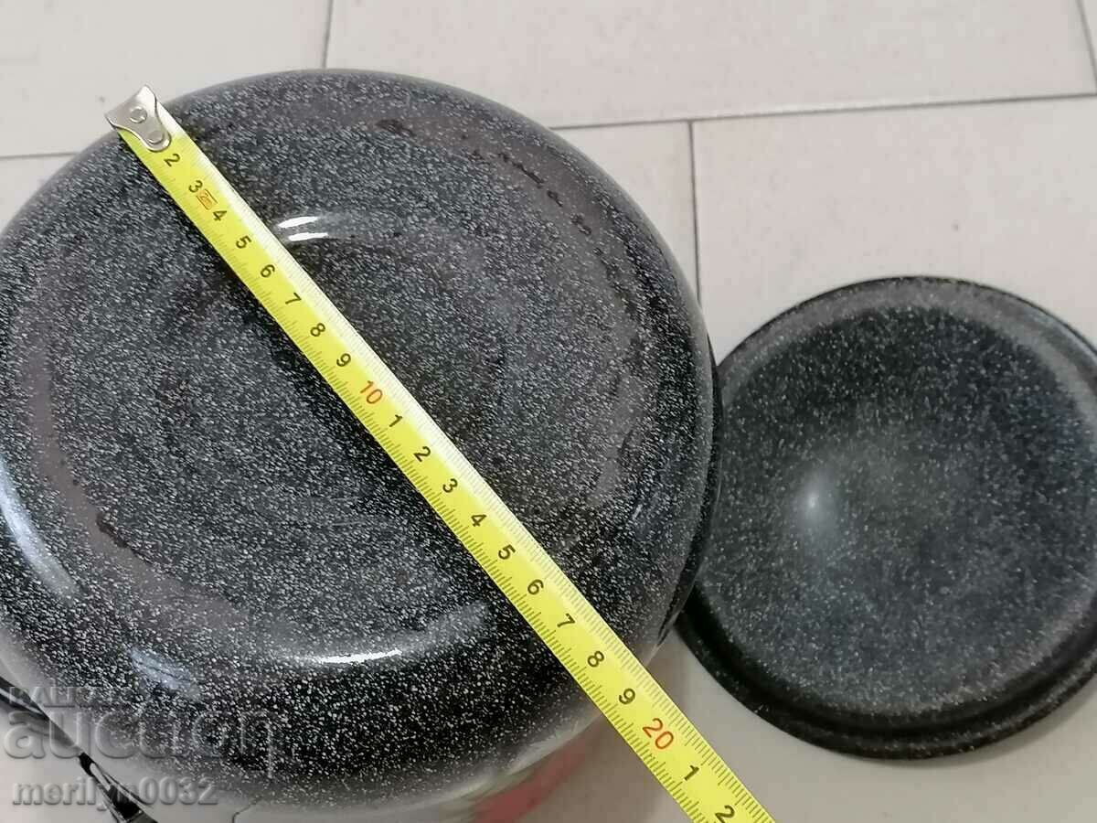 Enameled teapot from the Sotsa, a vessel with enamel, USSR - 6 Enameled teapot from the Sotsa, a vessel with enamel, USSR - 6