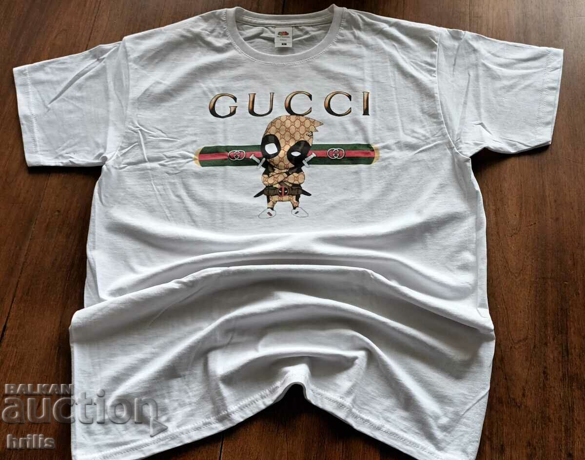 GUCCI MEN'S T-SHIRT /REPLICA/ - GREAT with price 17.50 BGN | € 8.95