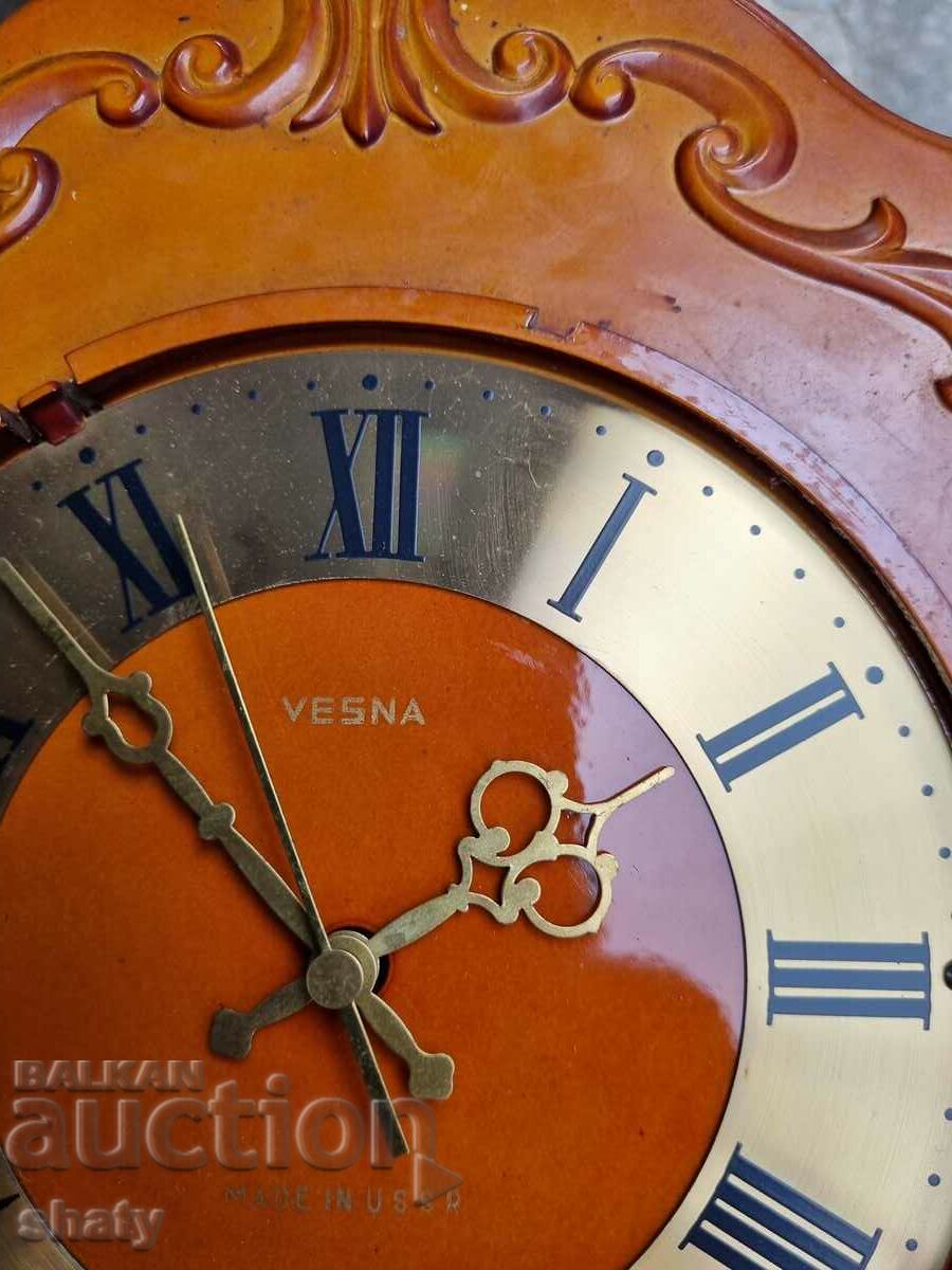 Russian wall clock. Original with price 30.00 BGN | € 15.34 Russian wall clock. Original with price 30.00 BGN | € 15.34
