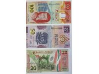 SET MEXICO 20 + 50 + 100 PESO 2021