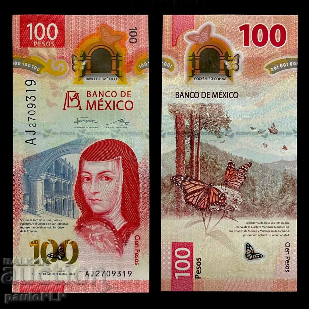 Delivery of MEXICO 20+ 50+100 PESOS -2021-UNC Delivery of MEXICO 20+ 50+100 PESOS -2021-UNC