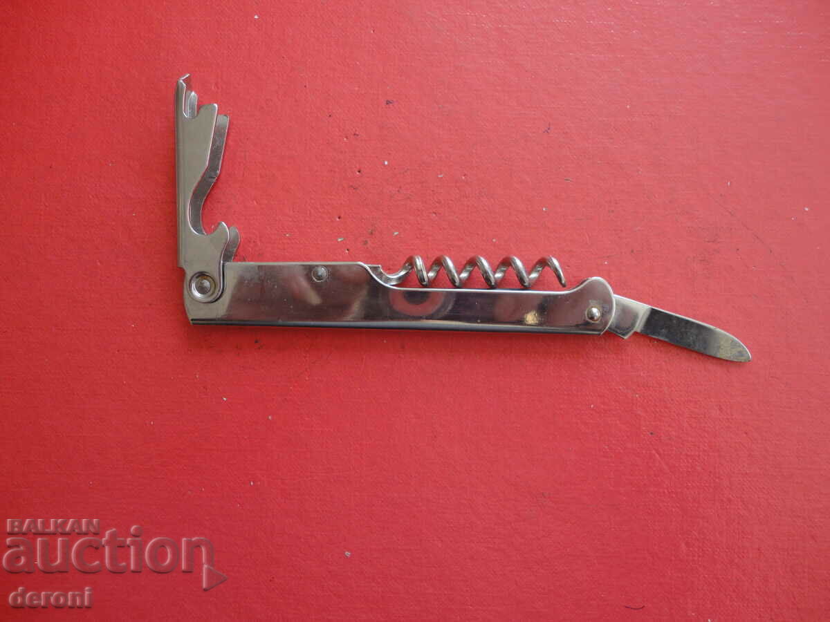 Auction Great 3 in 1 corkscrew knife waiter opener Auction Great 3 in 1 corkscrew knife waiter opener