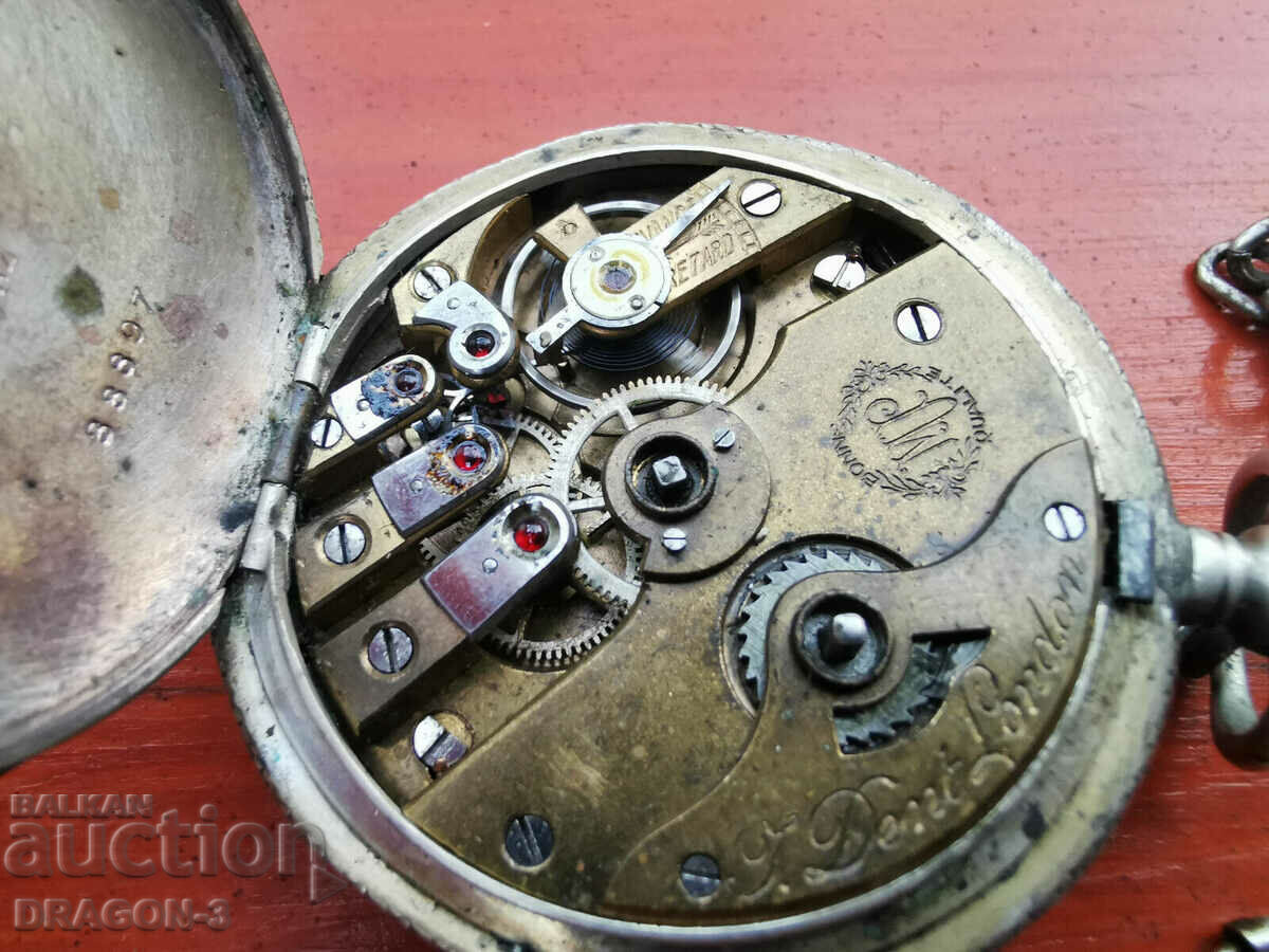 Delivery of DENT LONDON SILVER POCKET