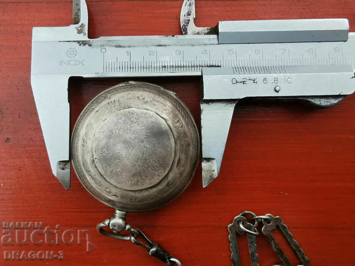 DENT LONDON SILVER POCKET - 5