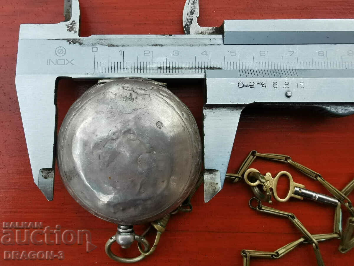 DENT LONDON SILVER POCKET - 6 DENT LONDON SILVER POCKET - 6