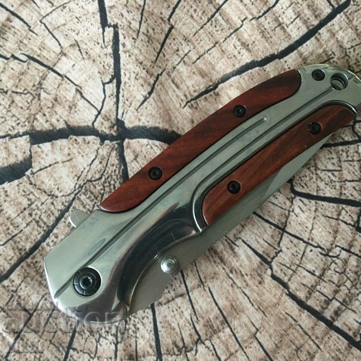 Browning TV 1474- Folding automatic knife 102x228 mm - 5