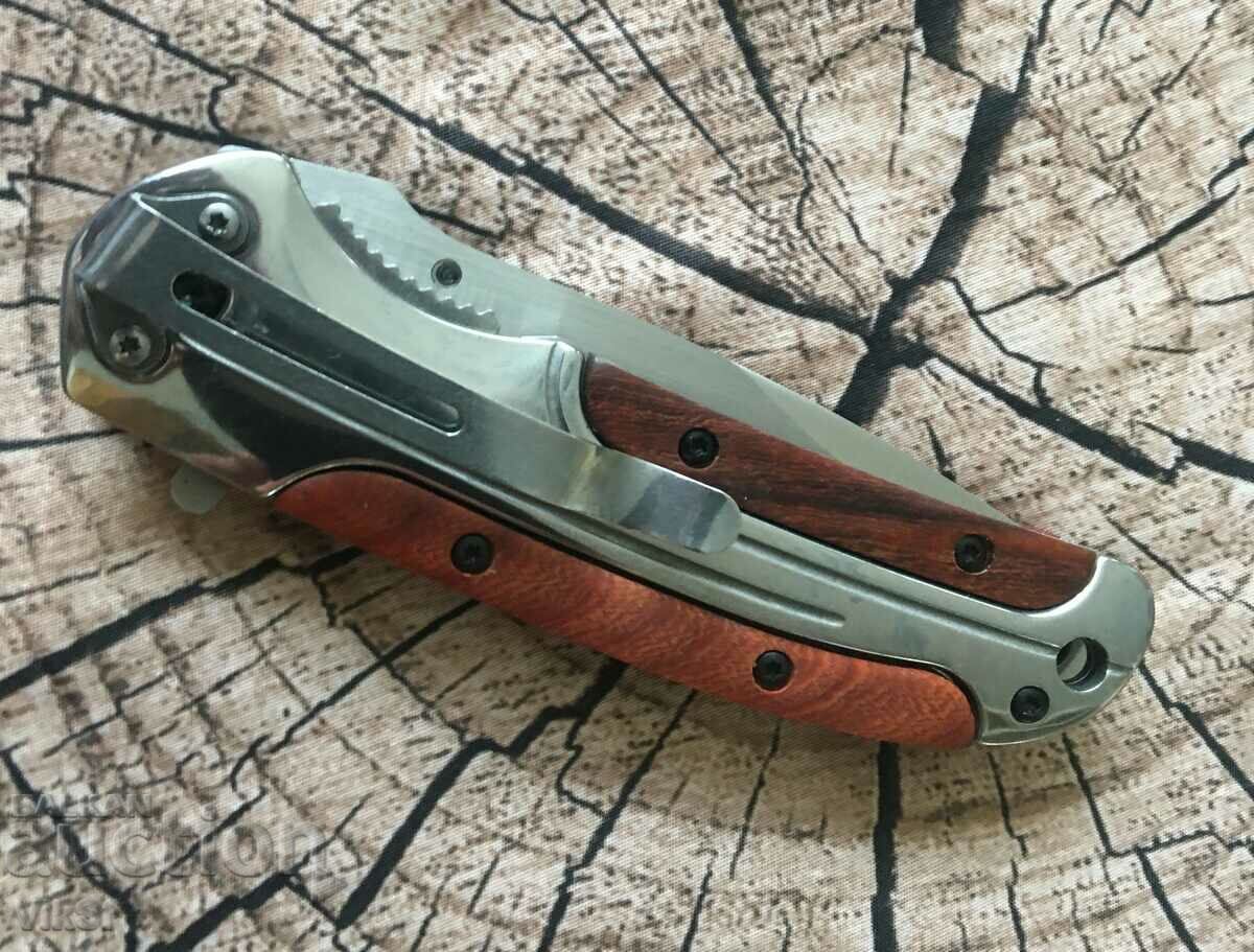 Browning TV 1474- Folding automatic knife 102x228 mm - 6