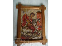 Nr.*6978 tapiserie veche „Sfântul Gheorghe Biruitorul”