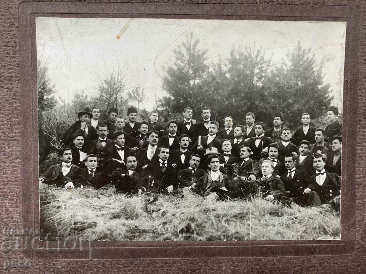 Delivery of Kyustendil 1902 T.M.O.U.K. "liberation" old photo