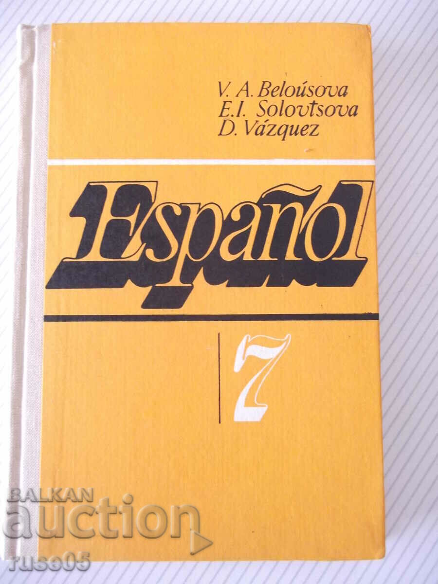 Book "Español - 7 - V. A. Beloúsova" - 272 pages.