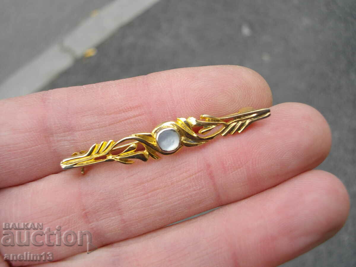 Аукцион СТАРА ПОЗЛАНЕНА БРОШКА