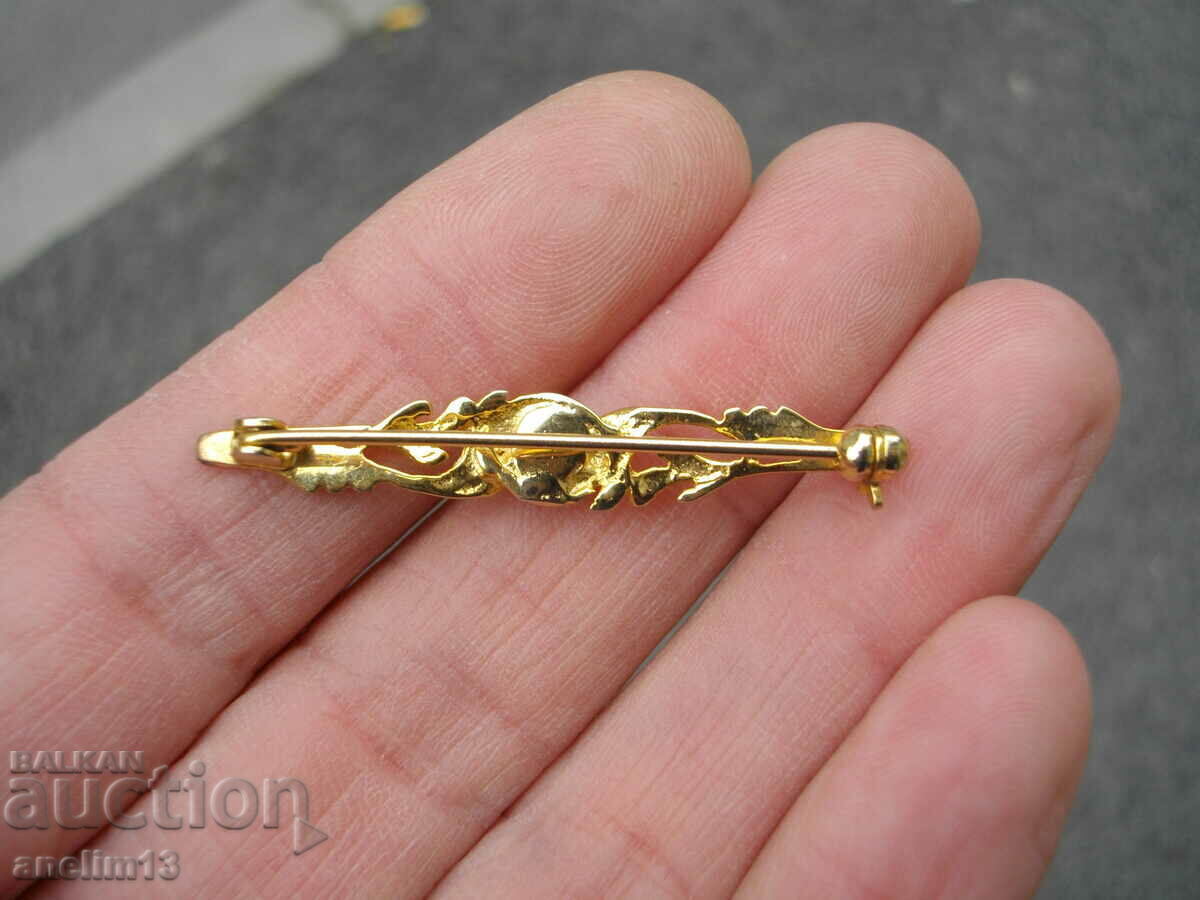СТАРА ПОЗЛАНЕНА БРОШКА - 5