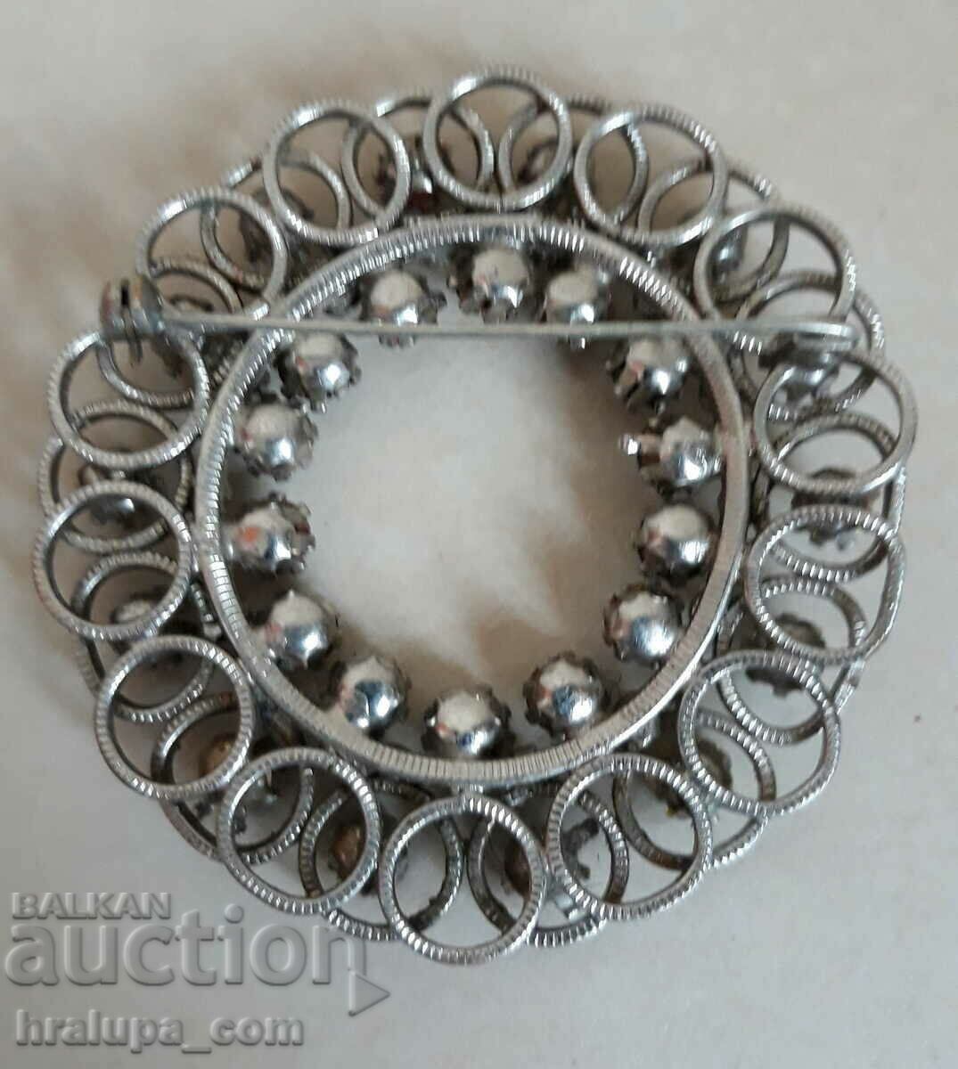 An old brooch with crystals with price 30.00 BGN | € 15.34 An old brooch with crystals with price 30.00 BGN | € 15.34