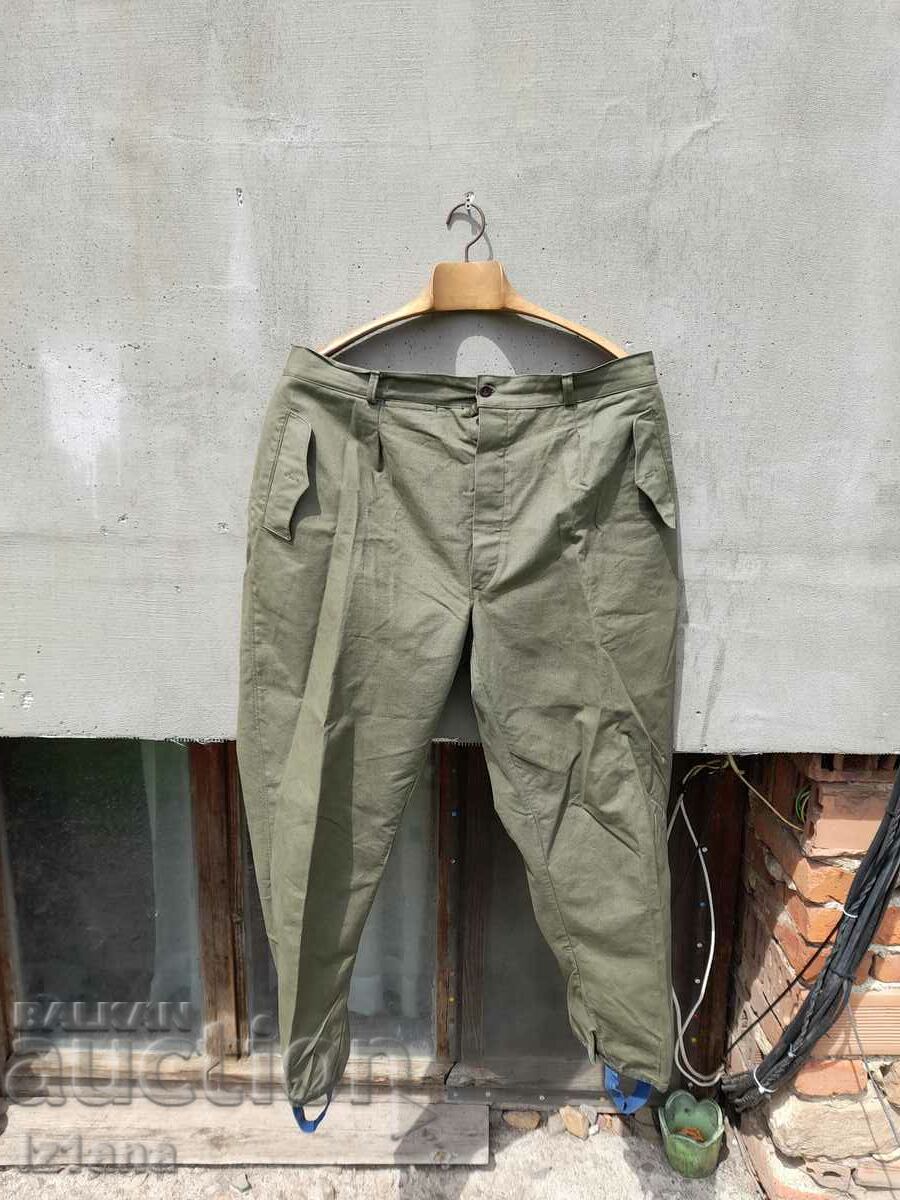 Old tank pants, wedge