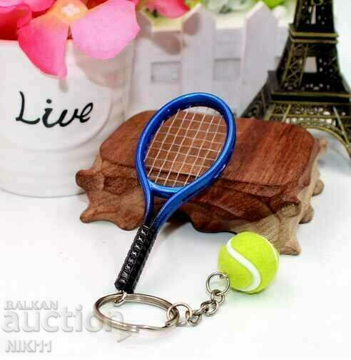 Keychain Tennis racket, tennis ball with price 7.00 BGN | € 3.58 Keychain Tennis racket, tennis ball with price 7.00 BGN | € 3.58