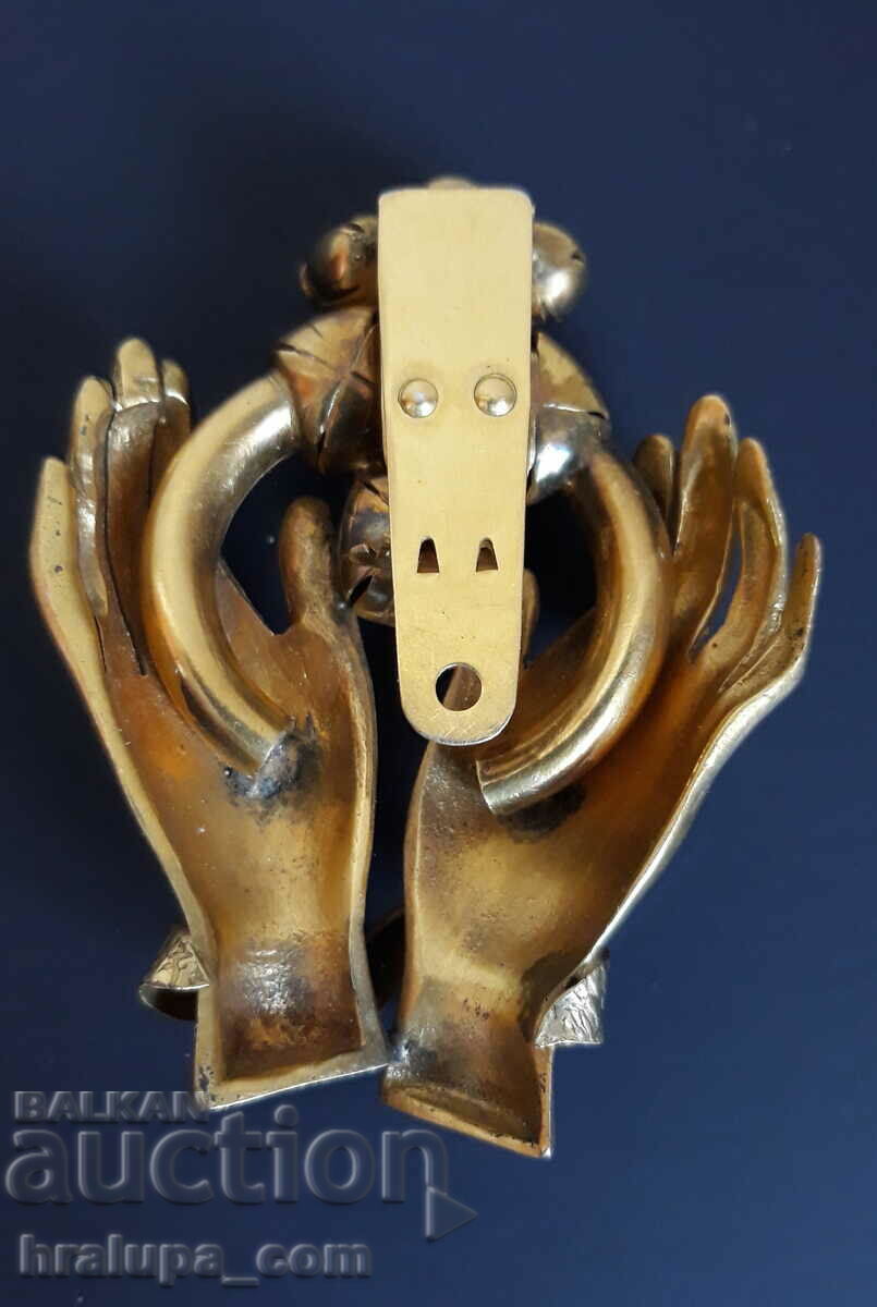 Unique designer brooch with price 50.00 BGN | € 25.56 Unique designer brooch with price 50.00 BGN | € 25.56