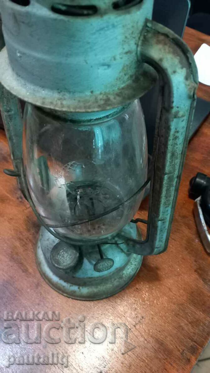 OLD GAS LANTERN GLOBE - 5 OLD GAS LANTERN GLOBE - 5