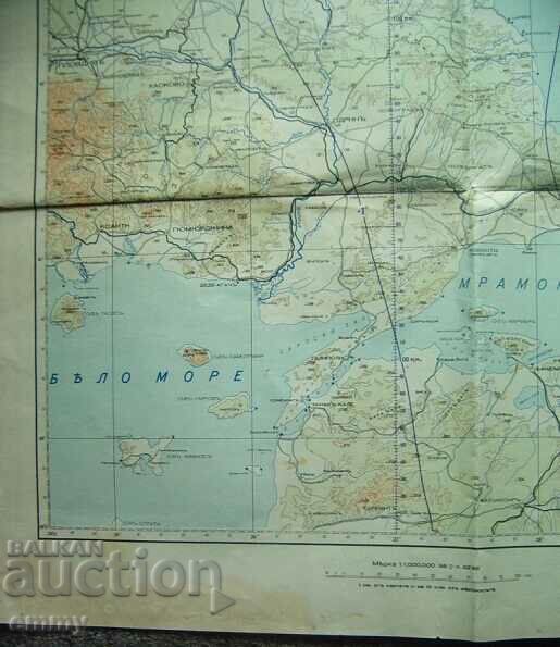 Aerial map of Varna - 1942. - 5 Aerial map of Varna - 1942. - 5