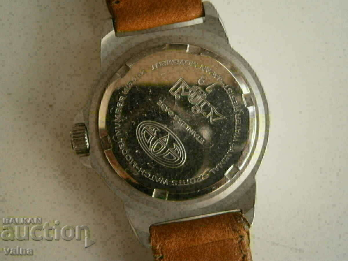 Youth Animal sports watch, Quartz, Steel, rotating bezel, 10 atm - 6