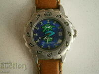 Youth Animal sports watch, Quartz, Steel, rotating bezel, 10 atm