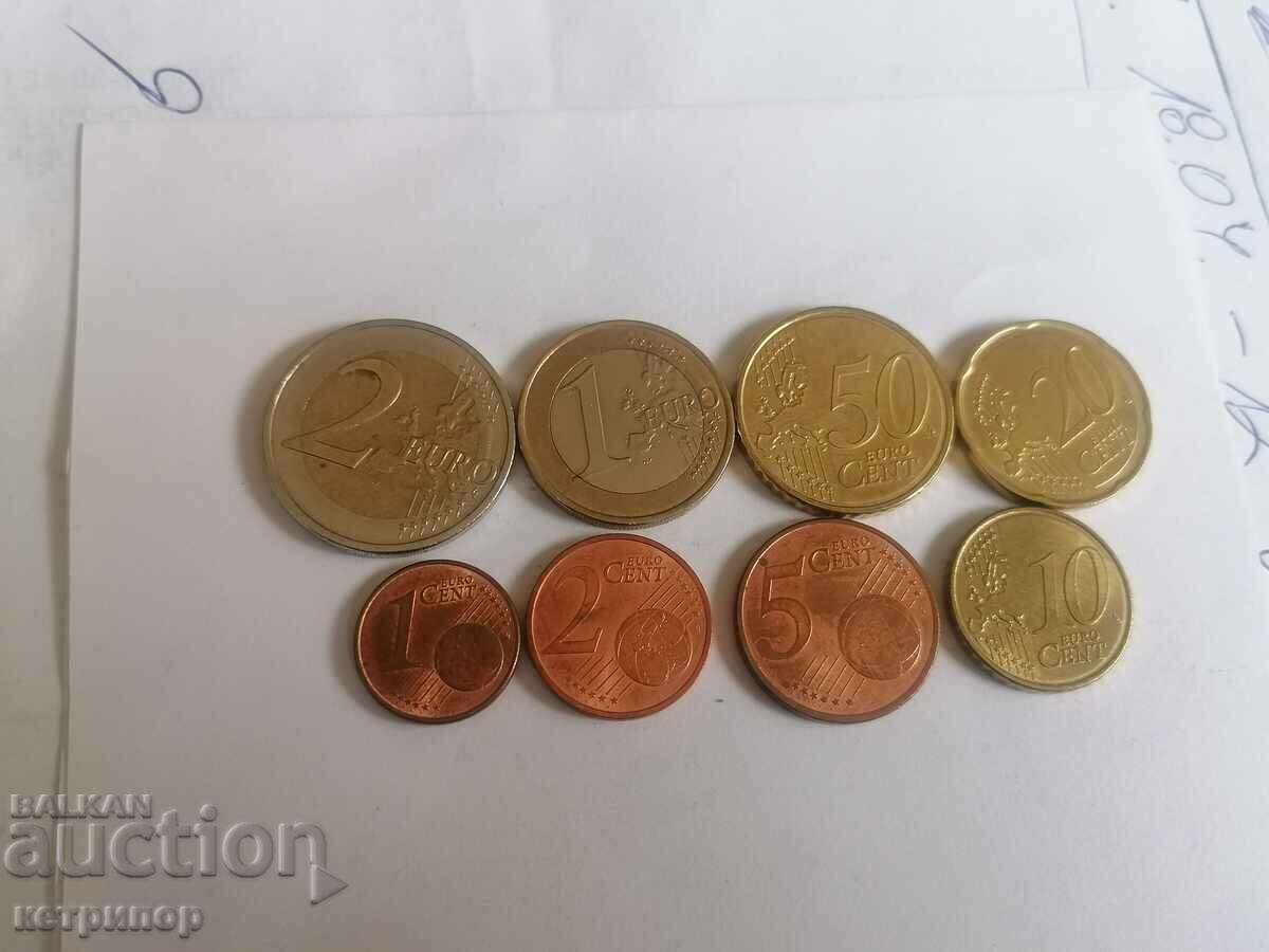 Γουδί γεμάτη παρτίδα 8 τεμ. κέρματα ευρώ με τιμή 12.00 BGN | € 6.14 Γουδί γεμάτη παρτίδα 8 τεμ. κέρματα ευρώ με τιμή 12.00 BGN | € 6.14