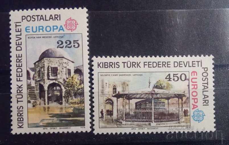 Turkish Cyprus 1978 Europe CEPT Buildings MNH