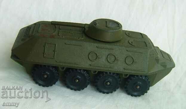 Metal toy model APC - armored personnel carrier, 11.5 cm