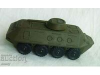 Metal toy model APC - armored personnel carrier, 11.5 cm