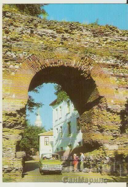 Carte poștală Bulgaria Hissar Poarta de vest a unei cetăți romane1 *