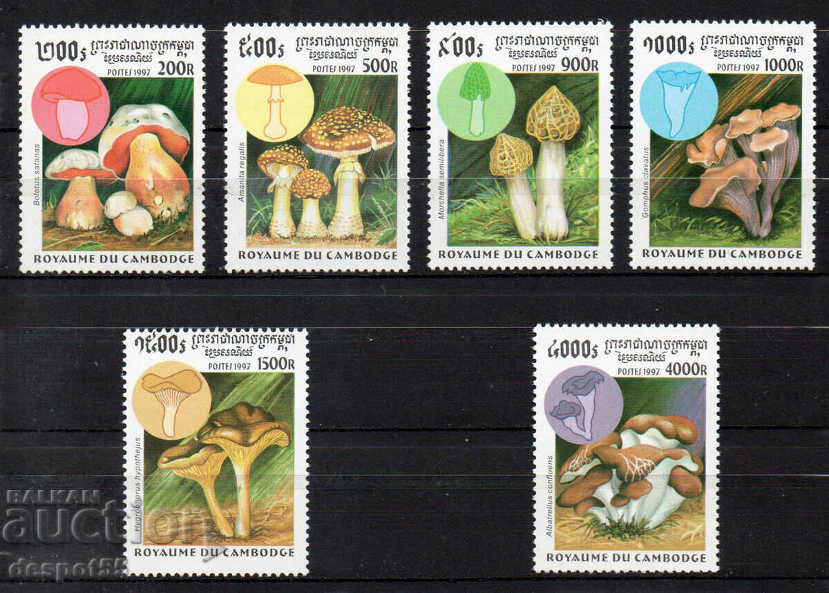 1997. Cambodia. Mushrooms.