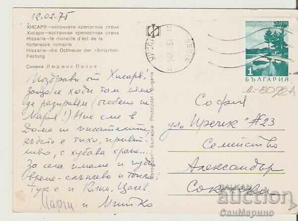 Map Bulgaria Hisarya The eastern wall of Rome. fortress* with price 0.70 BGN | € 0.36