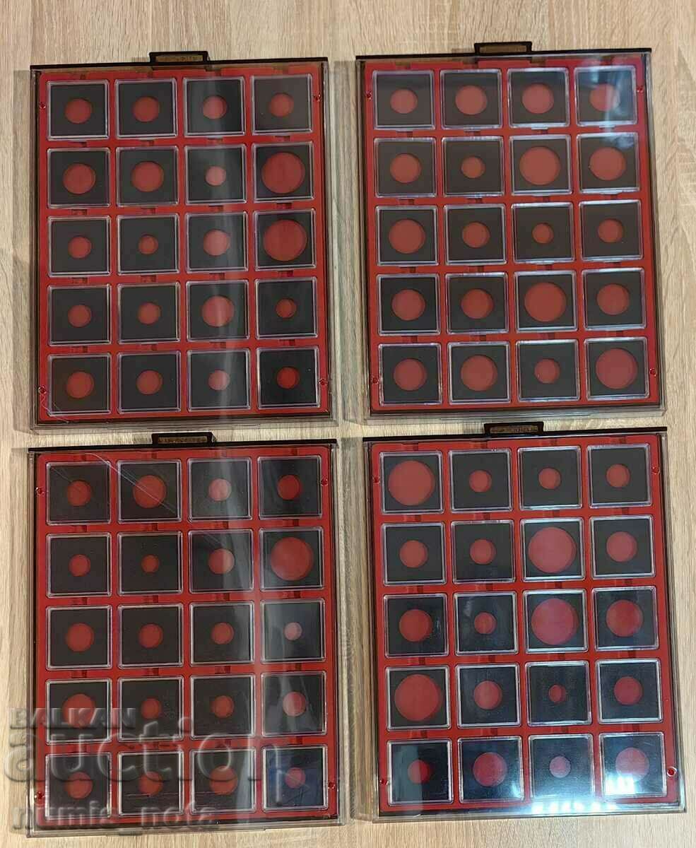 Plates and capsules for all Bulgarian coins 1881 - 1943. - 5 Plates and capsules for all Bulgarian coins 1881 - 1943. - 5