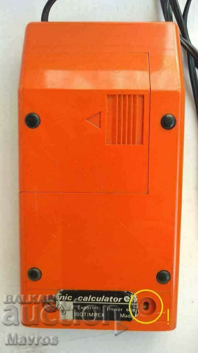 Delivery of ELKA 103 - electronic calculator from the dawn of electronics