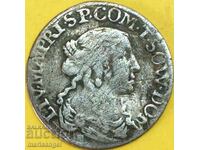 1 Luigino 1666 Italy Torilia Violante Doria Lomelli silver