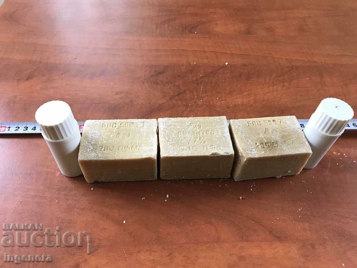 SOAP FROM THE EARLY SOC SOAP OF THE SOLDIER AND THE SENIOR-5 PCS. - 6 SOAP FROM THE EARLY SOC SOAP OF THE SOLDIER AND THE SENIOR-5 PCS. - 6