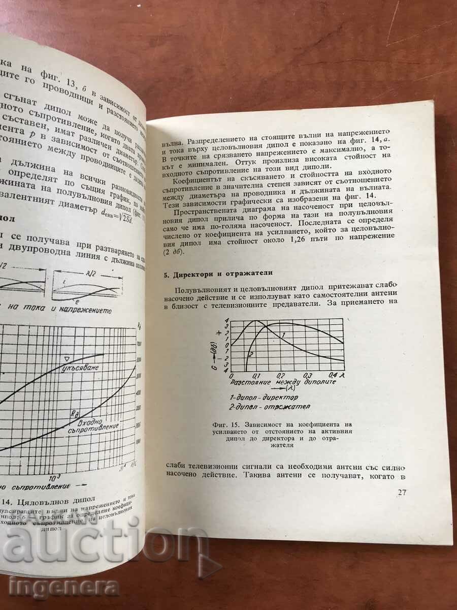 Auction BOOK-M.NIKOLOV-DISTANT TELEVISION RECEIVING-1963 Auction BOOK-M.NIKOLOV-DISTANT TELEVISION RECEIVING-1963
