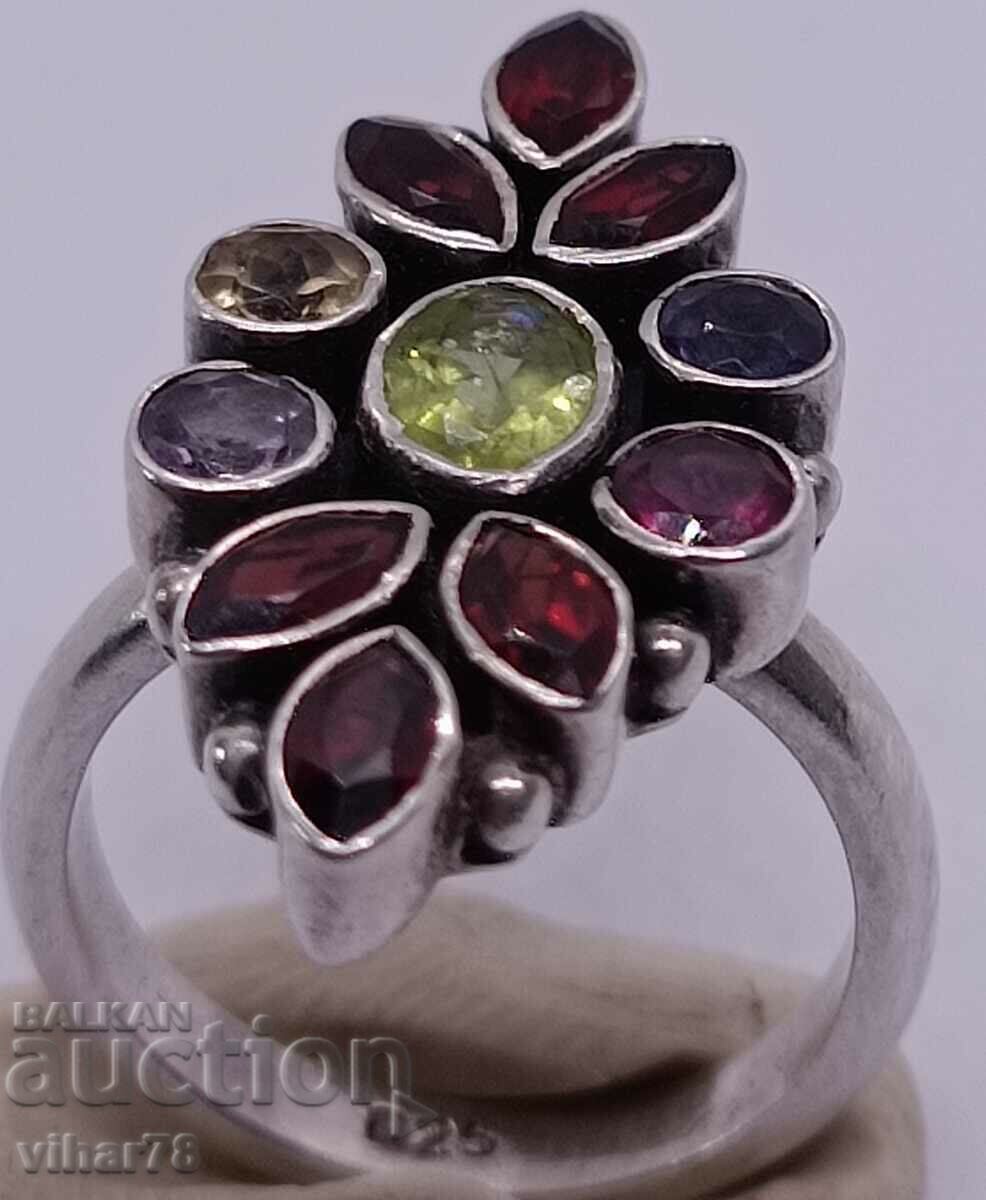 Silver ring - 5 Silver ring - 5