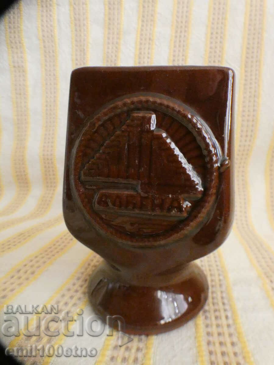 Auction Albena - napkin holder or cigarette holder - ceramics Auction Albena - napkin holder or cigarette holder - ceramics