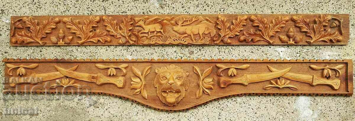 Sculptură în lemn, friză pentru șemineu sau decorațiuni de perete cu preț € 450.00 | 880.12 BGN Sculptură în lemn, friză pentru șemineu sau decorațiuni de perete cu preț € 450.00 | 880.12 BGN