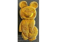34680 USSR Olympic sign mascot Bear Misha Moscow 1980.
