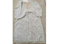 Стара женска риза с ръчна бродерия  от  чеиз, носия, сукман