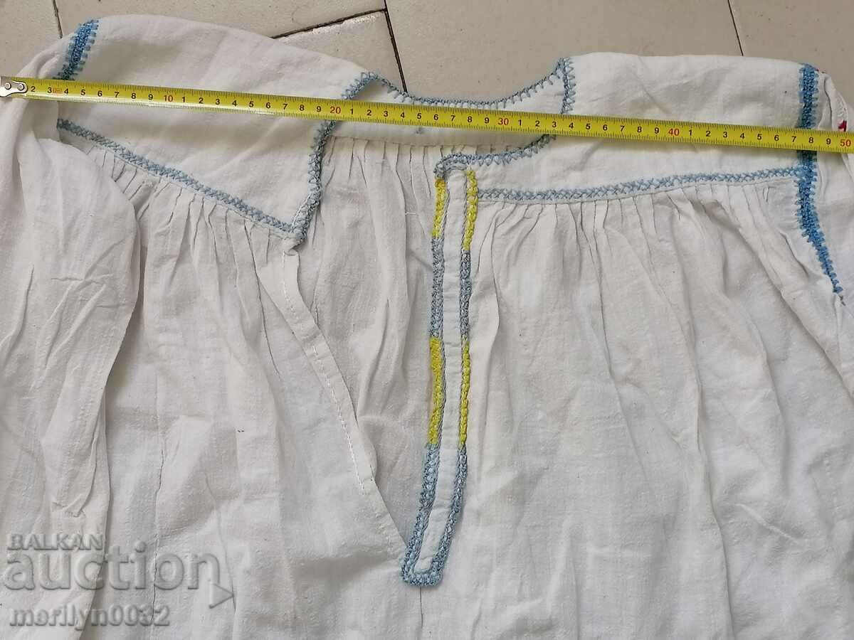 Old women's shirt with hand embroidery of chaise, costume, sukman - 5 Old women's shirt with hand embroidery of chaise, costume, sukman - 5