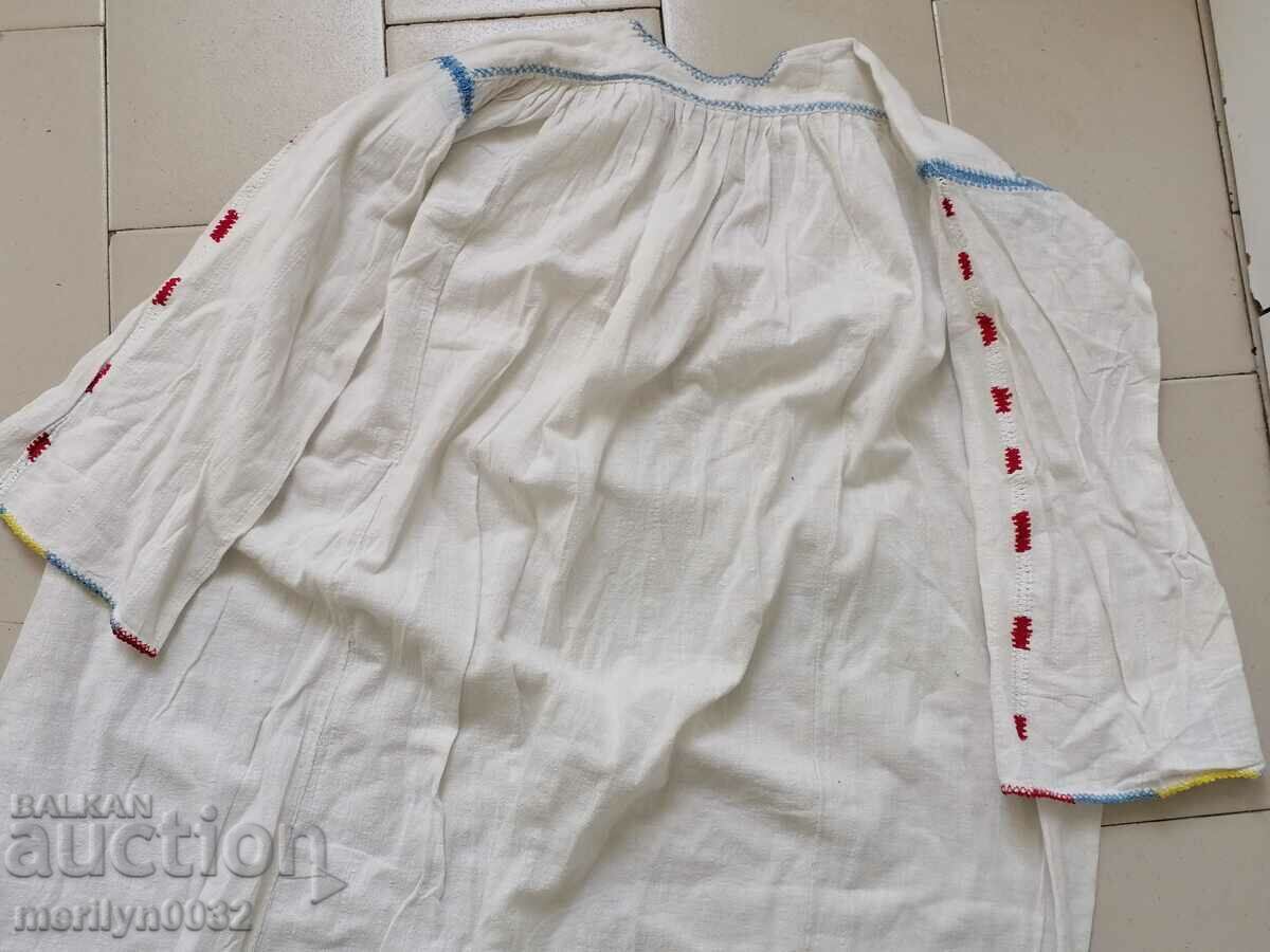 Old women's shirt with hand embroidery of chaise, costume, sukman - 6 Old women's shirt with hand embroidery of chaise, costume, sukman - 6